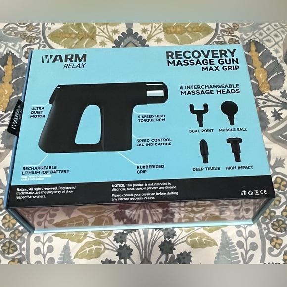 Warm Relax Recovery Massage Gun - Picture 5 of 6